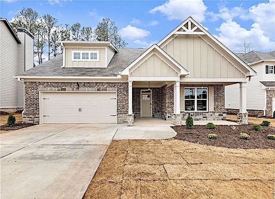 New Homes in Auburn, Georgia built by Labb Homes in the New Home Community of Enclave at Brookside Crossing!