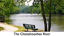 The Chattahoochee River in North Fulton County