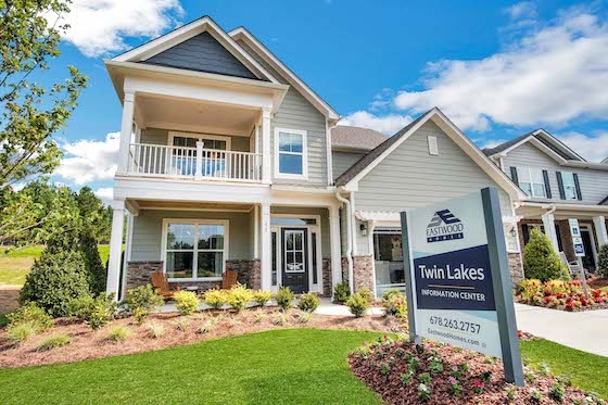 New Homes in Jackson County, Georgia built by Eastwood Homes in Twin Lakes!