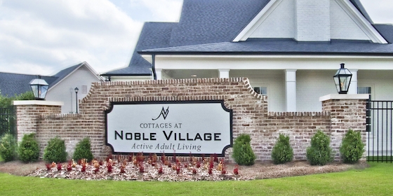 New Active Adult 55+ Homes in Lilburn, Georgia at Cottages at Noble Village