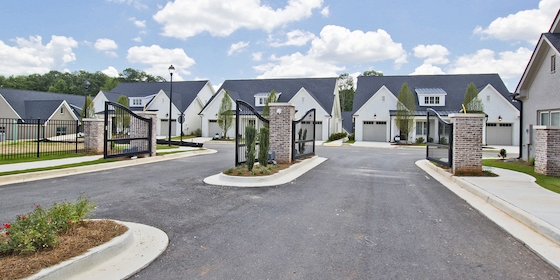 New Active Adult 55+ Homes in Lilburn, Georgia at Cottages at Noble Village
