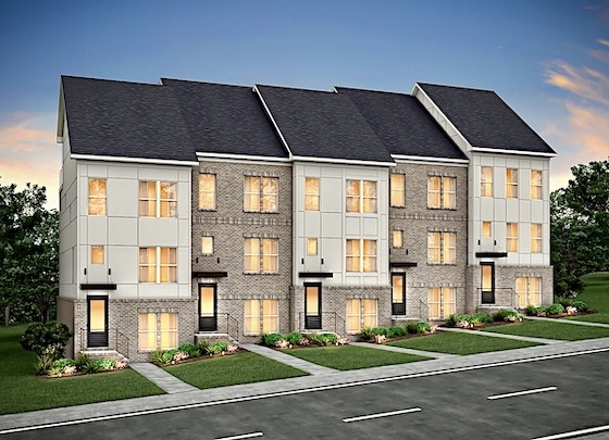 New Townhomes in Atlanta, Georgia built by Pulte Homes in the New Townhome Community of 1871 Hollywood!