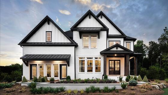 Nestled along a quiet creek, CrossCreek by Toll Brothers is a new home community in Cumming, GA