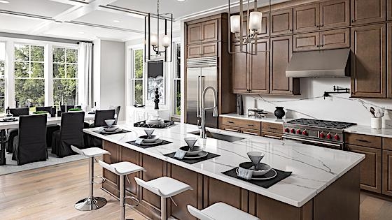 New Homes in Alpharetta, Georgia built by Toll Brothers in the New Home Community of Toll Brothers at Lakeview