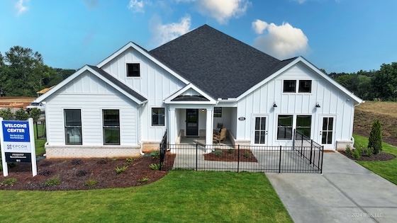 New Homes for Active Adults in Cumming, Georgia built by Epcon Communities in the Active Adult 55+ New Home Community of Franklin Goldmine!