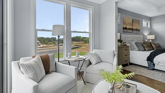 New Homes for Active Adults in Cumming, Georgia built by Epcon Communities in the Active Adult 55+ New Home Community of Franklin Goldmine!