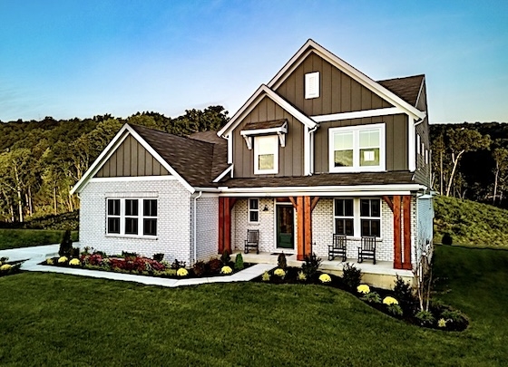 New Homes in Dallas, Georgia built by Fischer Homes in the New Home Community of Pickens Bluff!