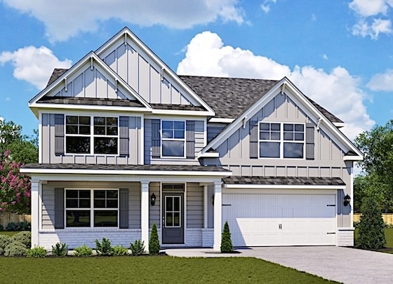 New Homes in Flowery Branch, Georgia built by EMC Homes in the New Home Community of Mulberry Summit!