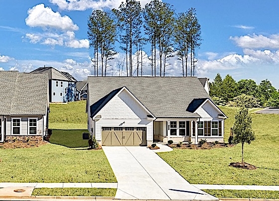 New Homes for Active Adults in Sharpsburg, Georgia built by Lennar in the Active Adult 55+ New Home Community of Twelve Parks 55+