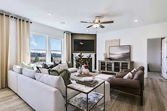 New Homes in Dacula, Georgia built by Pulte Homes in the New Home Community of Riversprings!