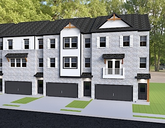 New Homes in Tucker, Georgia built by Richardson Housing Group in the New Home Community of Parkstone Row!