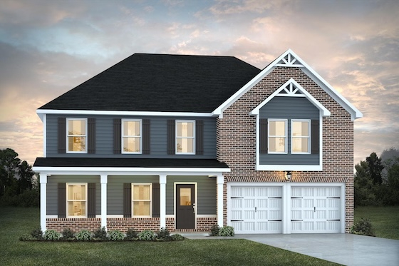 New Homes in Jackson, Georgia built by Dream Finders Homes in the New Home Community of The Woodlands Preserve!