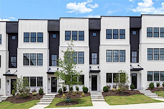 New Homes and Townhomes in Alpharetta, Georgia built by Brock Built in the New Home Community of The Gathering at Gainesville Township!