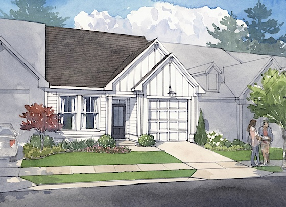 New Homes in Cartersville, Georgia built by Windsong Properties in the New Home Community of Harmony Walk!