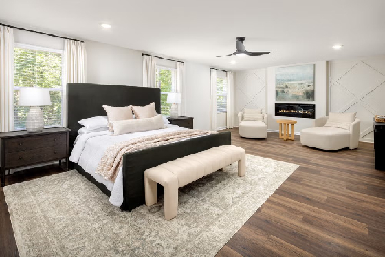 New Homes in Jackson, Georgia built by Dream Finders Homes in the New Home Community of The Woodlands Preserve!