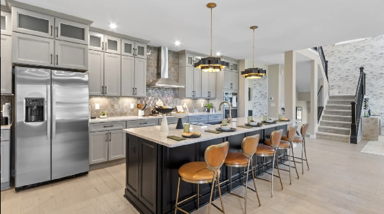 New Homes in Canton, Georgia built by Fischer Home sin the New Home Community of Governor's Preserve