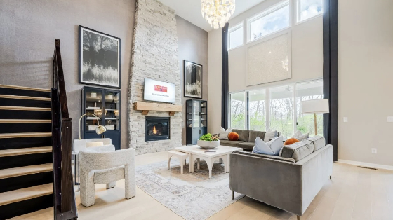 New Homes in Canton, Georgia built by Fischer Homes in the New Home Community of Woodberry!