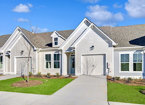 New Homes for Active Adults in Cartersville, Georgia built by Windsong Properties in the Active Adult 55+ New Home Community of Harmony Walk!