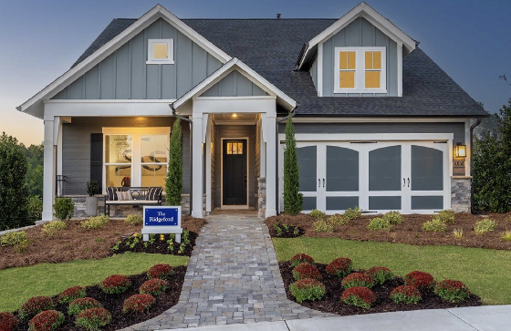 New Homes for Active Adults in Canton, Georgia built by David Weekley Homes in the Active Adult 55+ New Home Community of Easton Park!