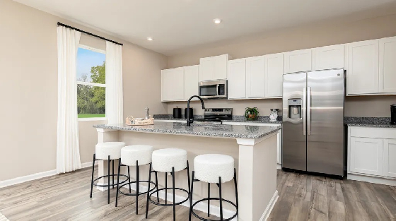 New homes in Riverside Ridge