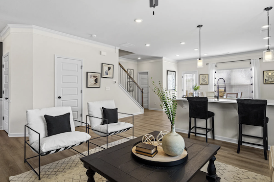  New Townhomes in Austell, Georgia built by Smith Douglas Homes in the New Home Community of Sanders Park!