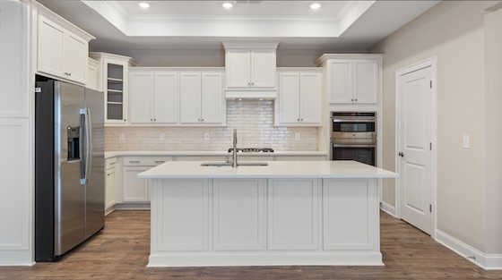 New Homes in Holly Springs built by Epcon Communities in the New Home Community of Courtyards at Redbud Lane!