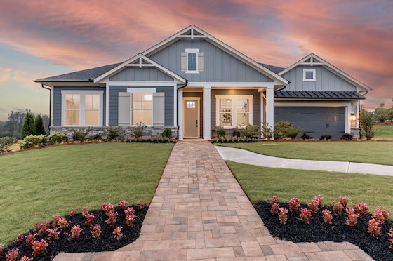 New Homes for Active Adults in Dallas, Georgia built by David Weekley Homes in the Active Adult 55+ New Home Community of Old Mill Preserve!