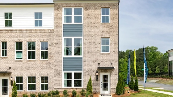 New Homes in Powder Springs, Georgia built by Stanley Martin Homes in the New Home Community of Croftside Townhomes!