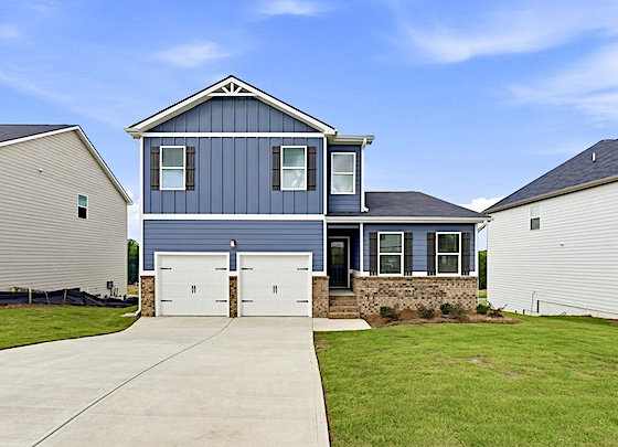 New Homes in Hogansville, Georgia built by Dream Finders Homes in the New Home Community of Jones Crossing!