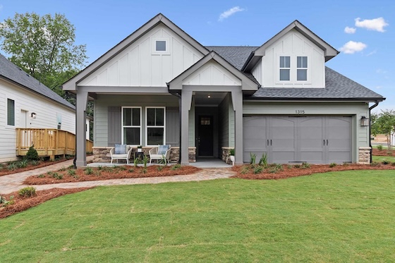 New Homes for Active Adults in Gainesville, Georgia built by David Weekley Homes in the Active Adult 55+ New Home Community of Lanier Landing!