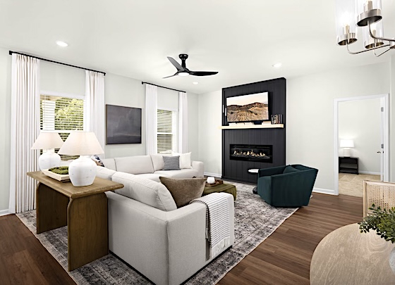 New Homes in Palmetto, Georgia built by Dream Finders Homes in the New Home Community of Riverchase!