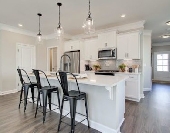 Townhomes at East Park Village in Kennesaw built by Traton Homes