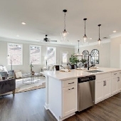 Townhomes at East Park Village in Kennesaw built by Traton Homes