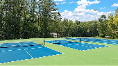 The Pickleball Courts at Twelve Parks 55+ built by Lennar in Sharpsburg, Georgia!